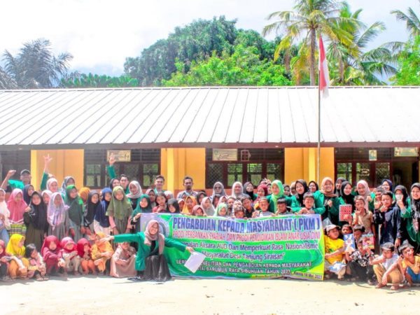 STAI Barumun Raya Sibuhuan Gelar Kegiatan Pengabdian kepada Masyarakat (PkM) pada Masyarakat Desa Tanjung Siraisan Kab. Padang Lawas